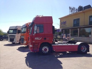 Presentación nuevo camión DAF Euro 6 en León