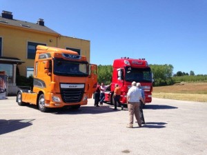 Presentación nuevo camión DAF Euro 6 en León