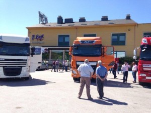 Presentación nuevo camión DAF Euro 6 en León