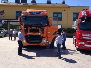 Presentación nuevo camión DAF Euro 6 en León