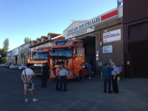 Presentación nuevo camión DAF Euro 6 en León