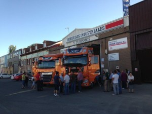 Presentación nuevo camión DAF Euro 6 en León