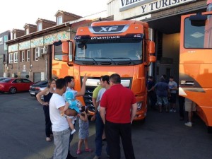 Presentación nuevo camión DAF Euro 6 en León